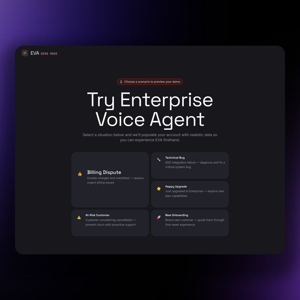 EVA — Enterprise Voice Assistant